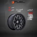 جنط Fuel FC857 17x9 5x127 ET-12 CB71 Gloss Black Milled