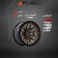 جنط Fuel FC869 17x9 5x127 ET-12 CB71 Bronze Black Ring